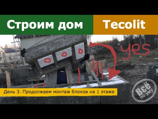 Дом из панелей Tecolit