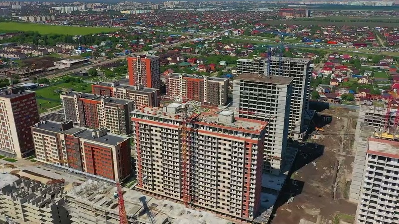 ЮгСтройИмпериал - Май 2022 динамика строительства