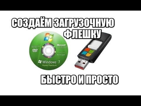 Установка Windows с DVD, флешки и сети