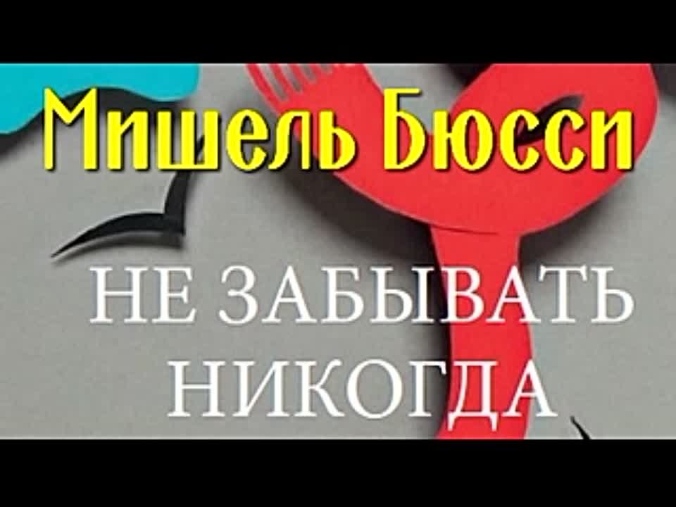 Мишель Бюсси. Не забывать никогда