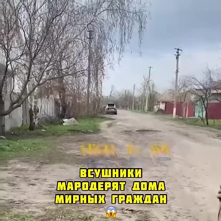 ВСУ. Мародёрят