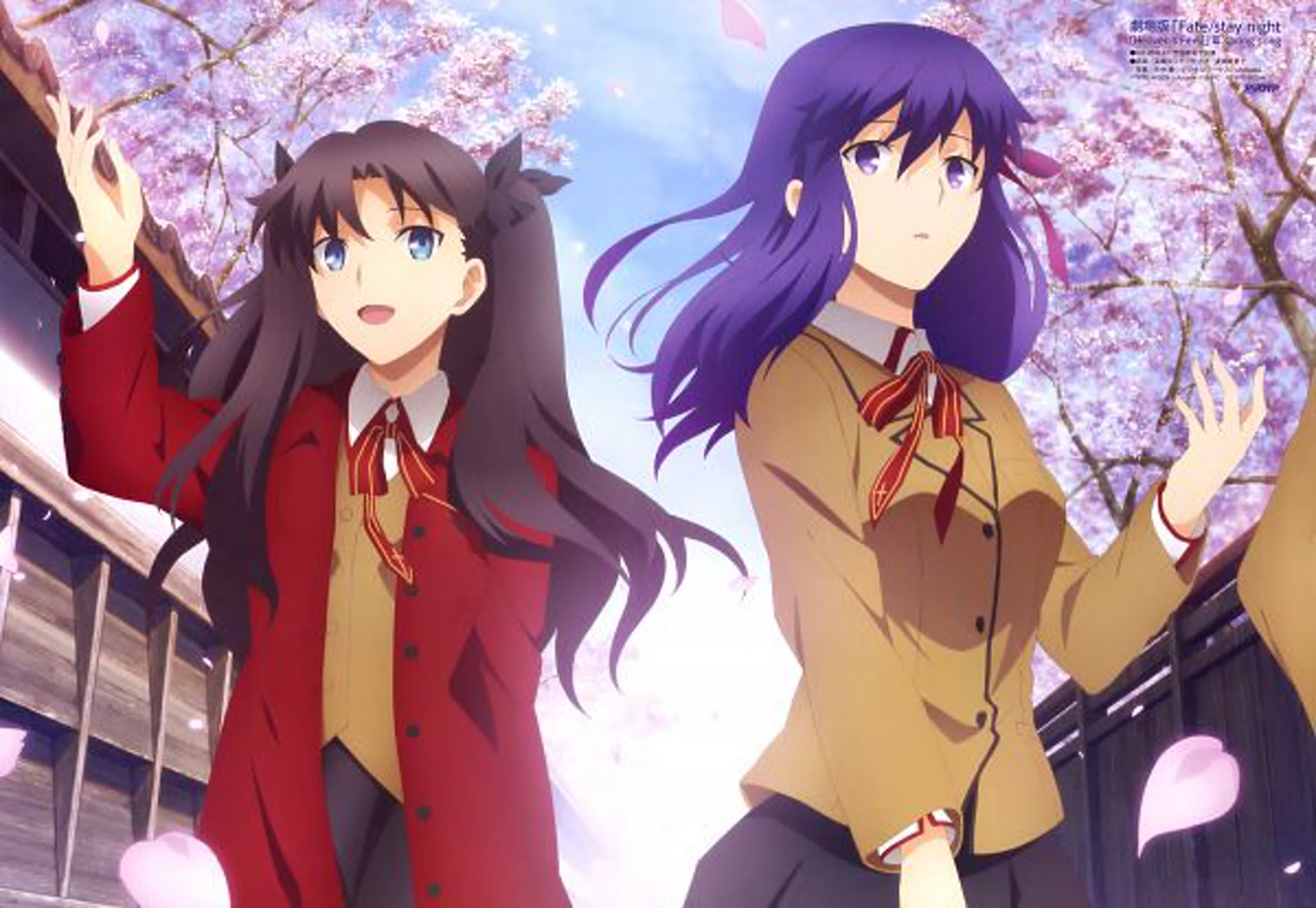 Fate/stay night Movie: Heaven's Feel (1-3 фильмы)