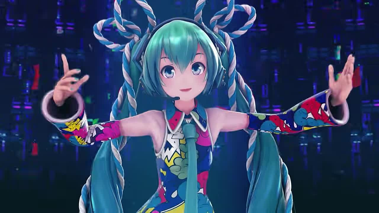 Hatsune Miku (Хацунэ Мику) японская виртуальная певица