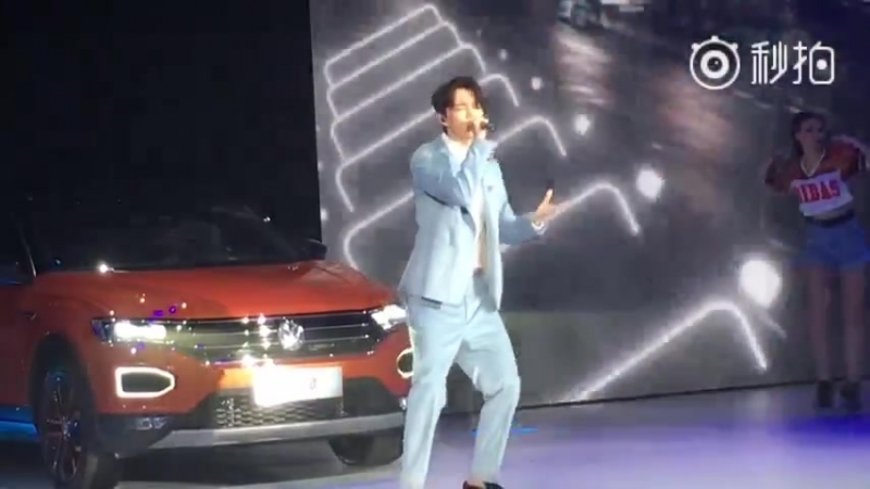 20.07.2018: Dimash FAW Volgswagen event performance HD2 -Screaming （fancam）20180731