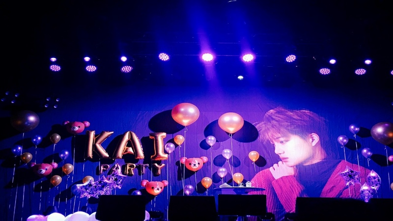 – jongin's birthday party