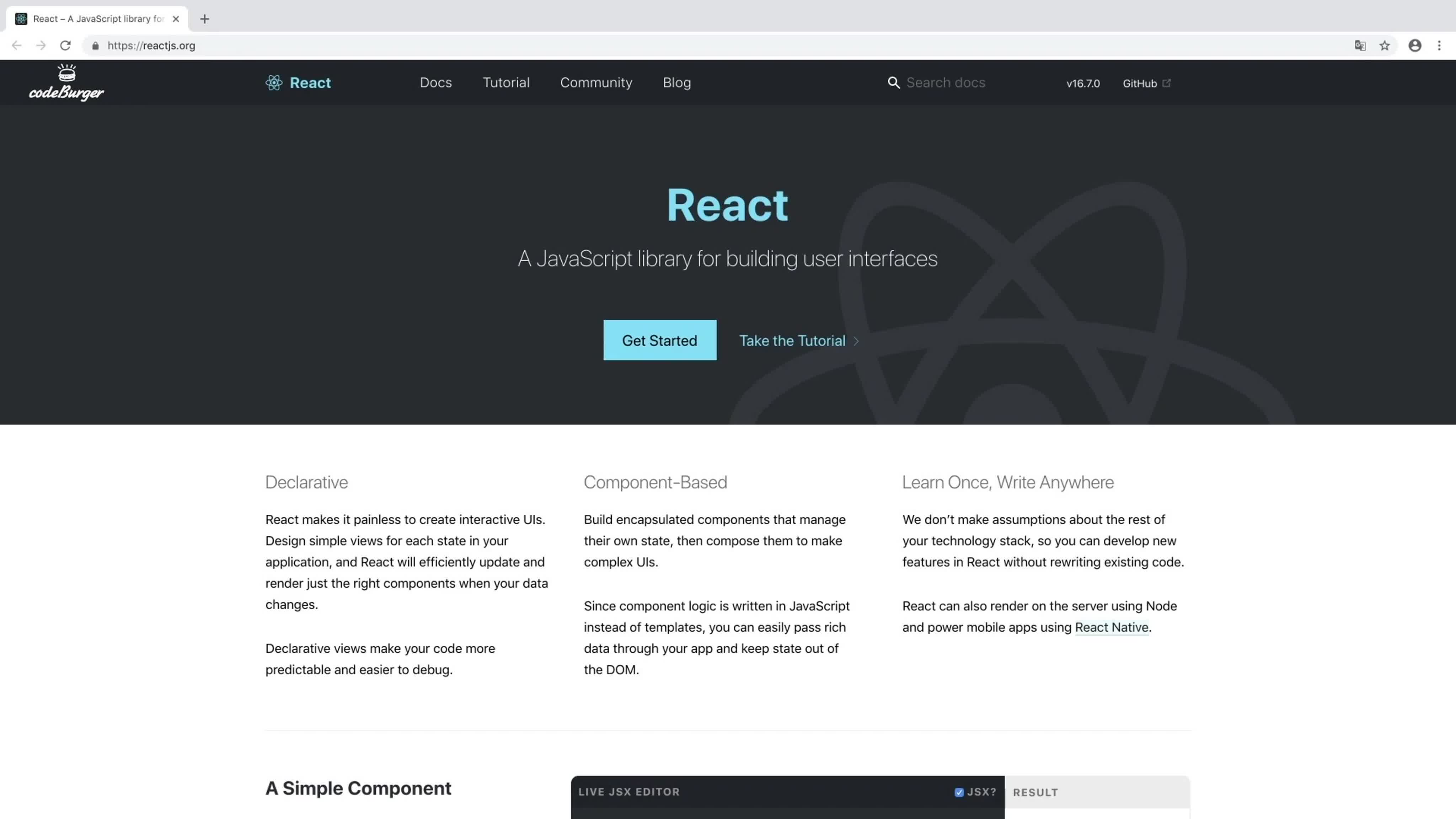 Уроки по React