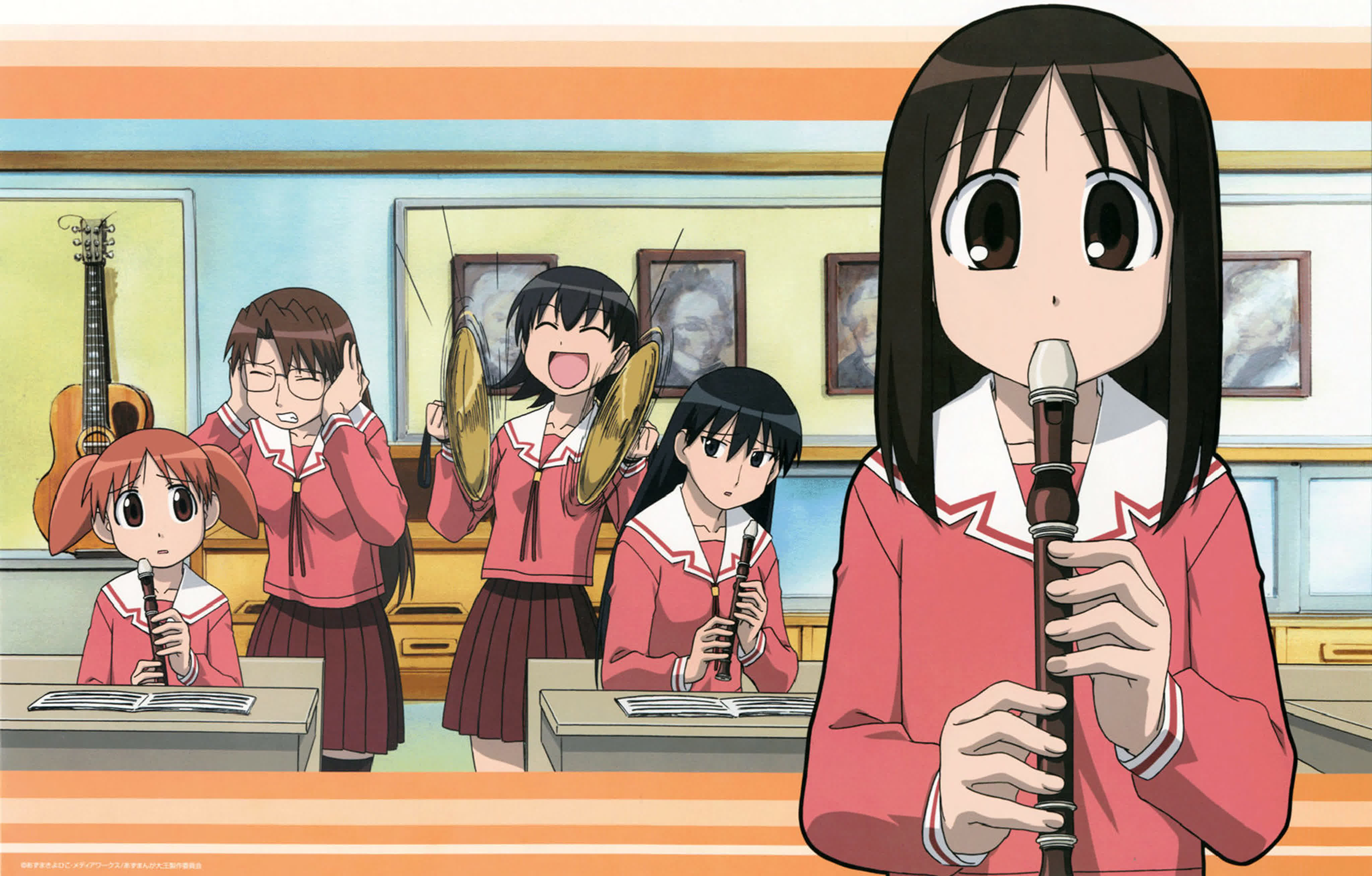 Адзуманга Дайо  (Azumanga Daiou The Animation) (2002)