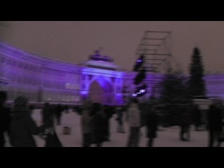 Свето-Лазерное Шоу на Дворцовой Площади