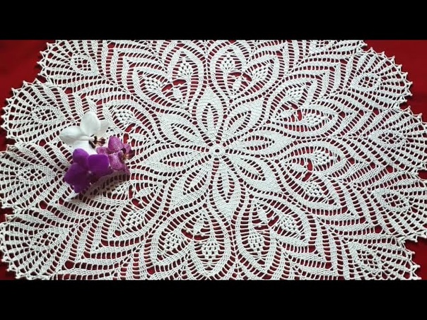 Вяжем салфетки по видео.