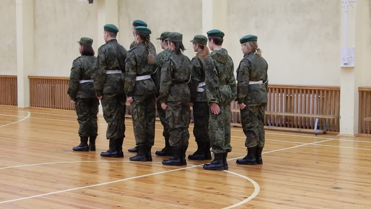 Районный этап "Статен в строю, силен в бою" 07 декабря 2018 года