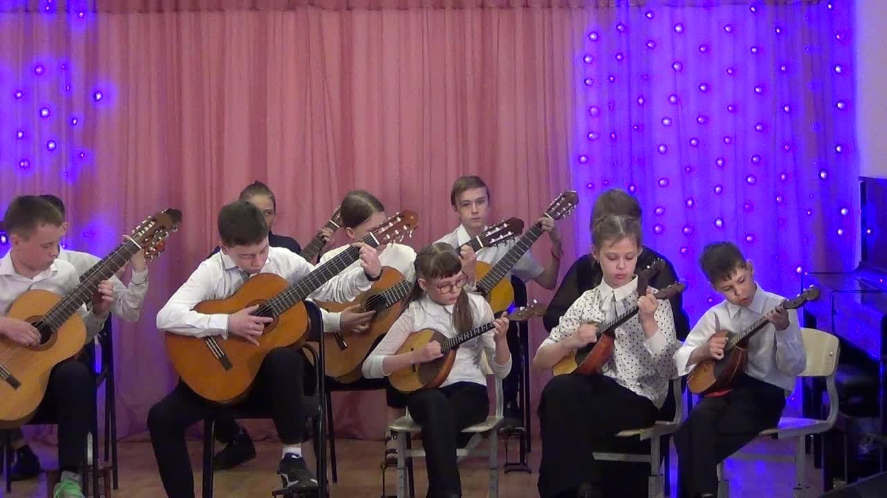 Отчетный концерт. Отделение Инструменты эстрадного оркестра 20.05.22