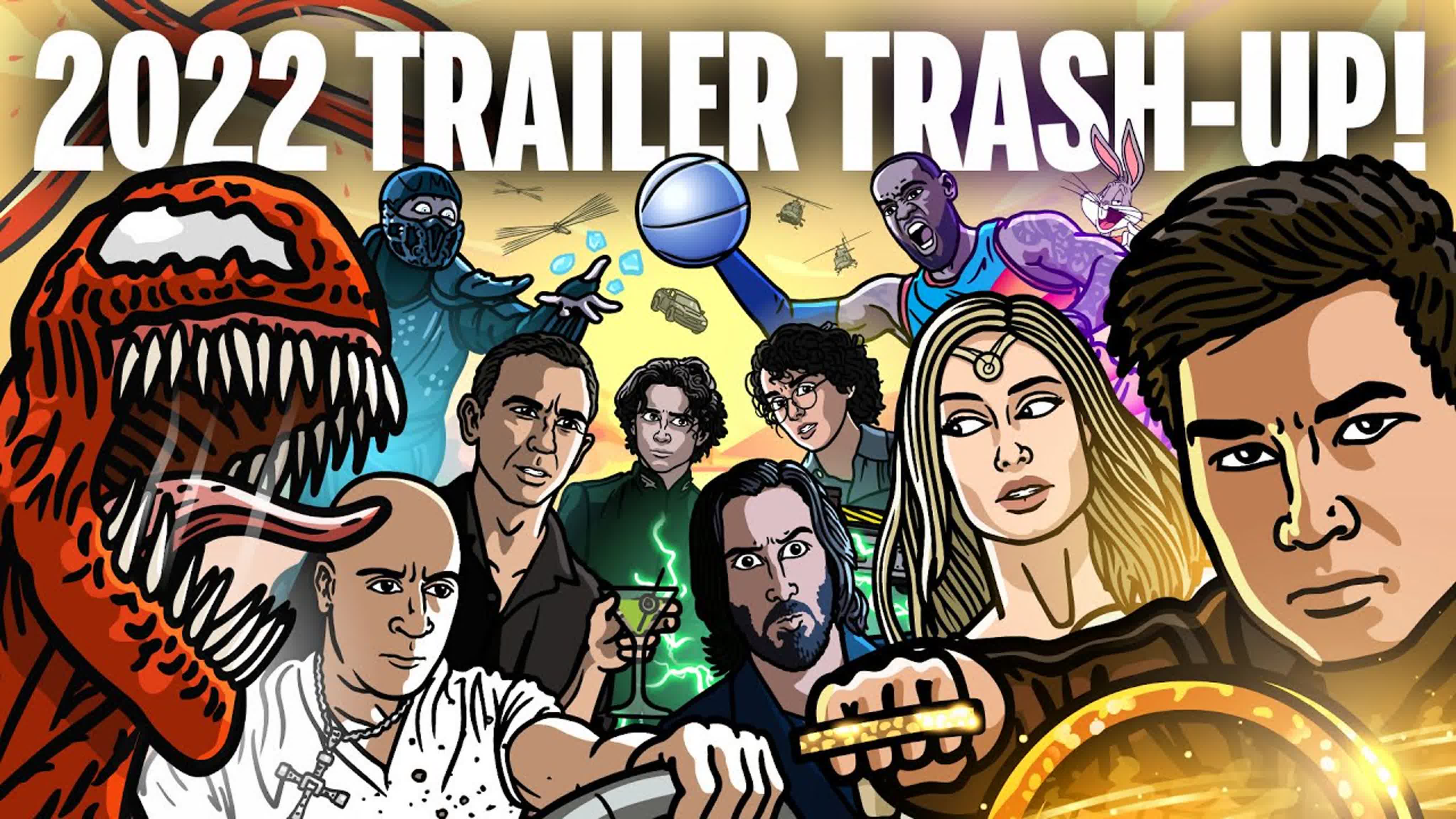 TOON SANDWICH TRAILER TRASH-UPS!