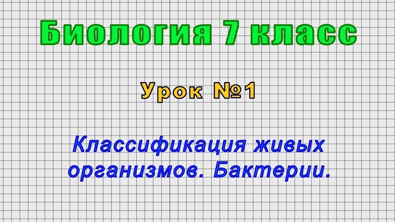 Биология 7 класс от LiameloN School