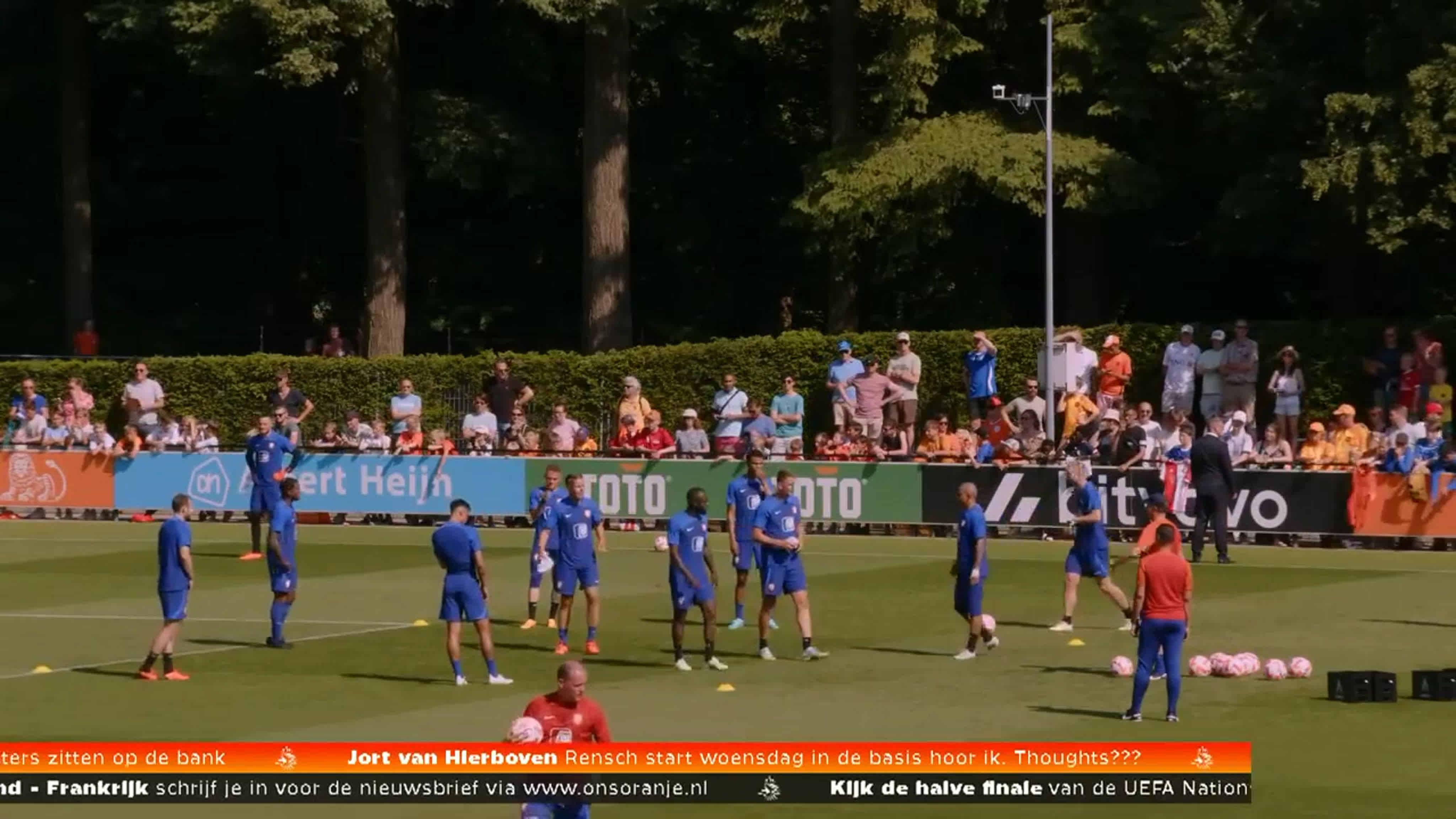 KNVB - Голландия упражнения