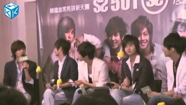 SS501 Пресс-конференция на Тайване