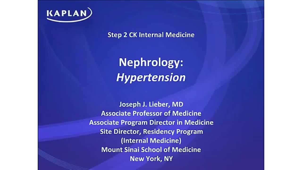 nephrology