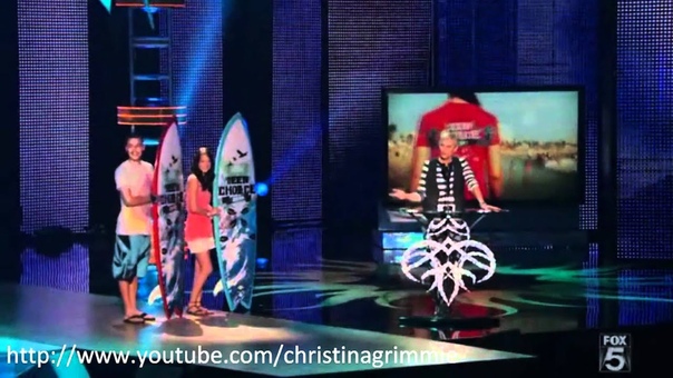 Teen Choice Awards 2010 with Selena Gomez