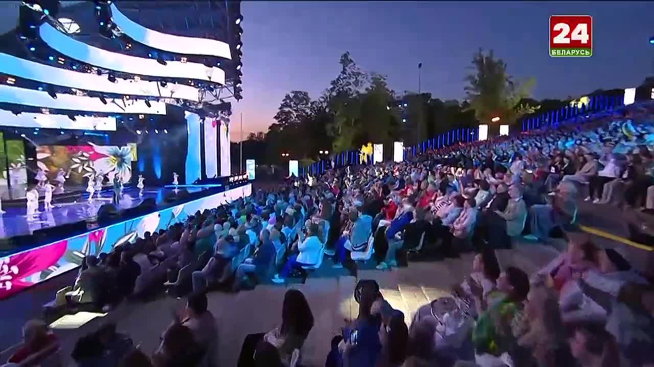 Фестиваль "Молодечено" 2023 фрагменты Беларусь 24