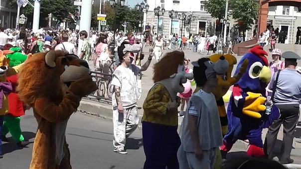 День города Могилева 2 июля 2016 шествие
