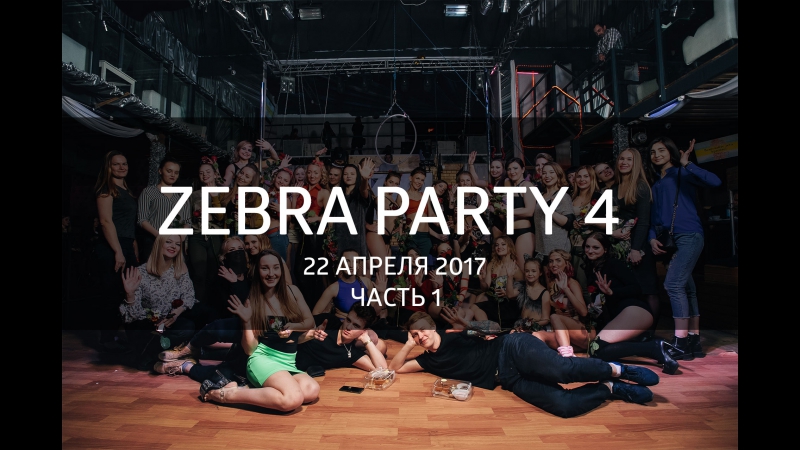 Zebra Party 4