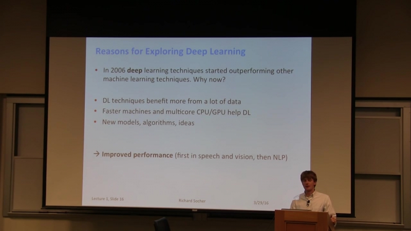 CS224d: Deep Learning for Natural Language Processing (Spring 2016) - Backup