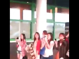 ☀ Фанкамы из аэропорта
