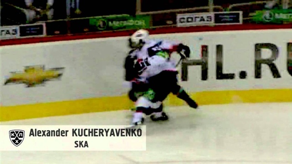Лучшие силовые приемы КХЛ / KHL: