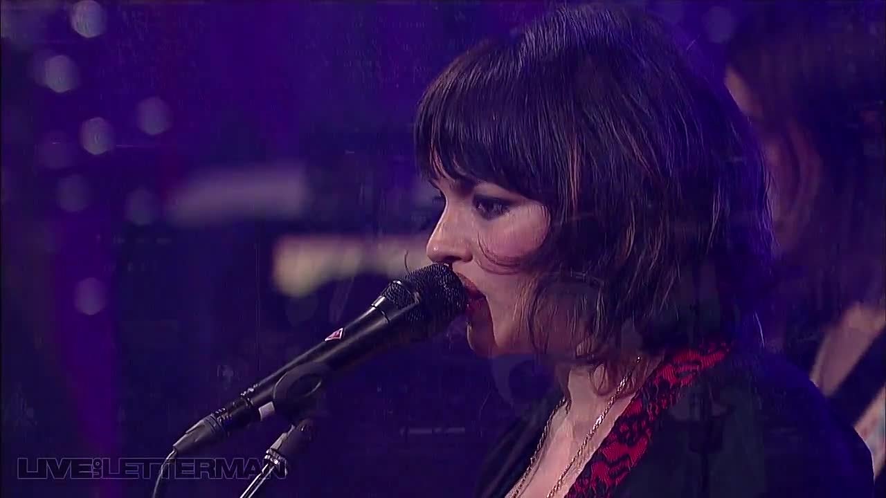 NORAH JONES - live at ''late show with david letterman (2012)