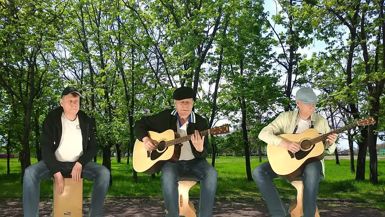 🎸Виртуальные братаны 🎸Дворовая песня 🎸