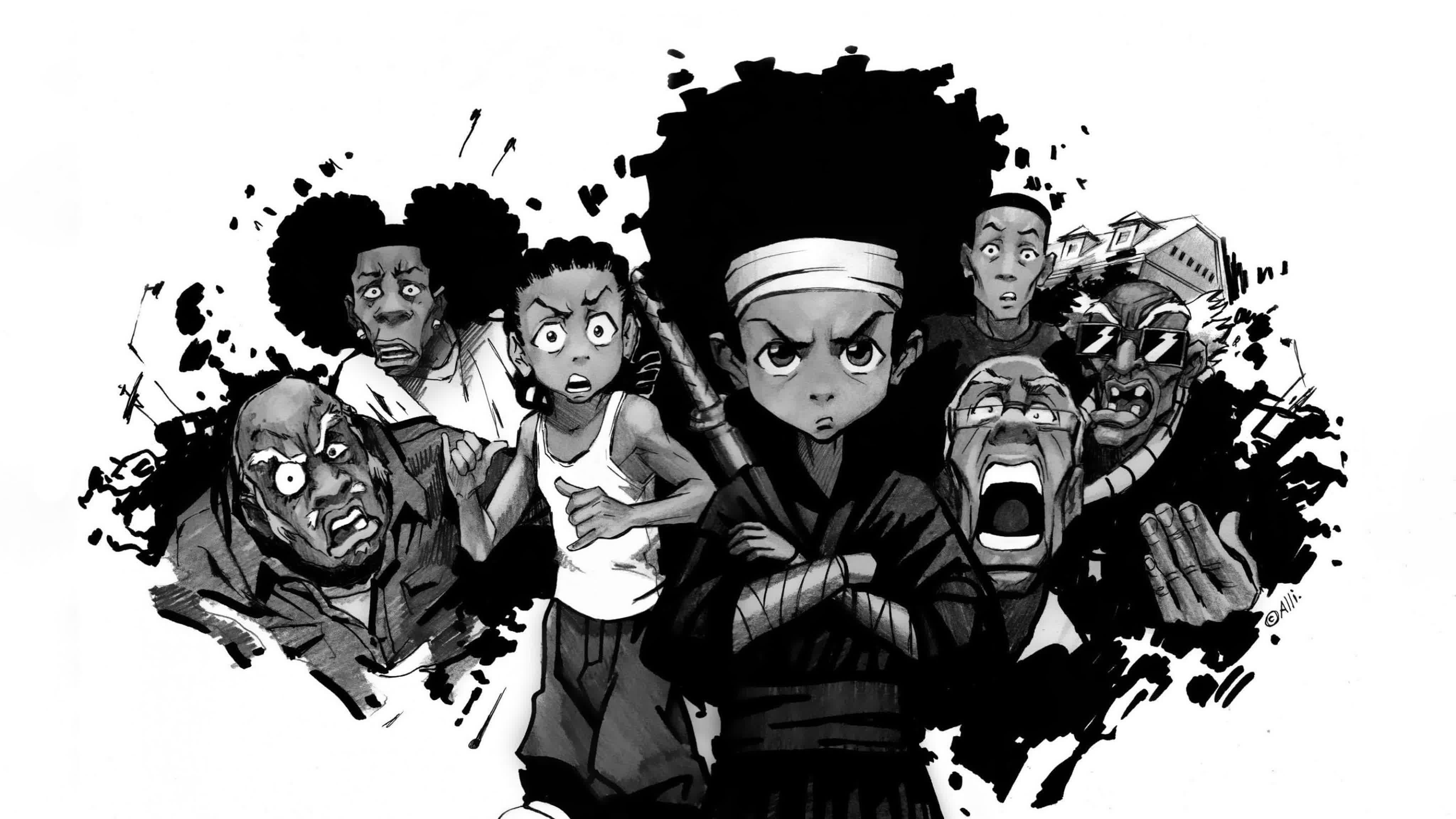 Гетто / The Boondocks (2005-2008)