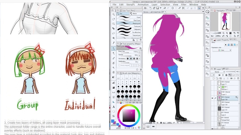 Уроки Clip Studio Paint