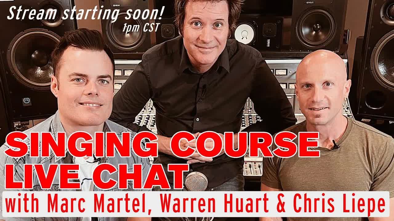 Marc Martel's Vocal Course