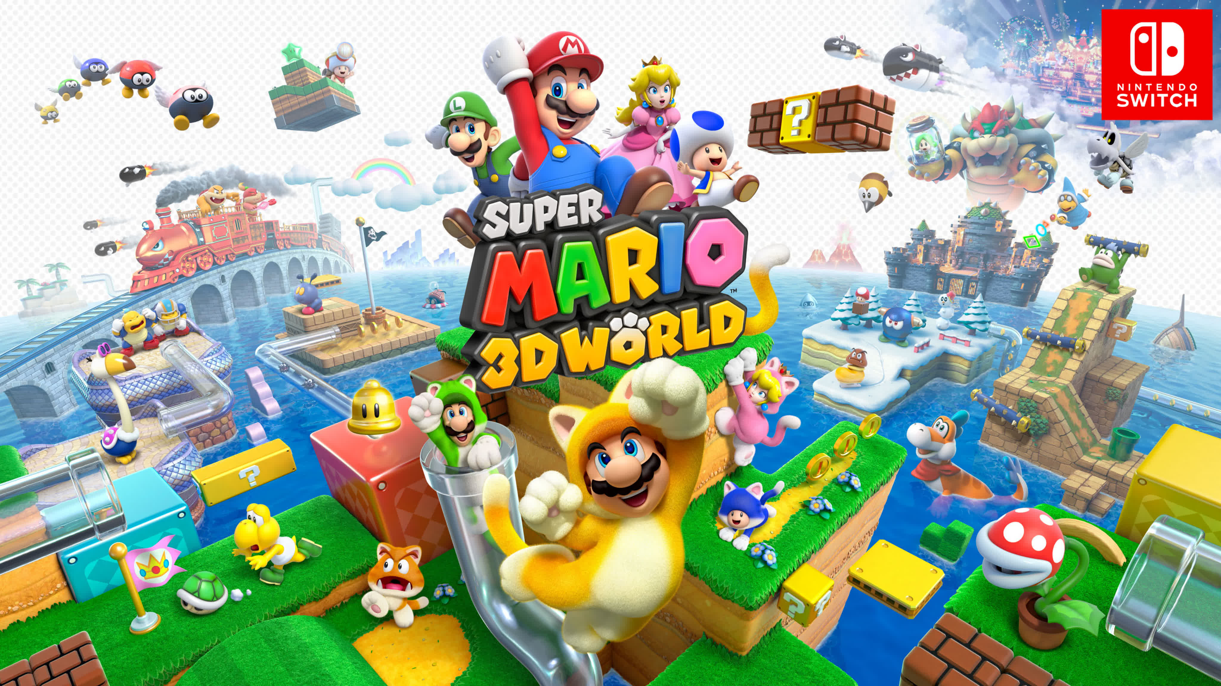 Super Mario 3D World / Прохождение Nintendo Switch