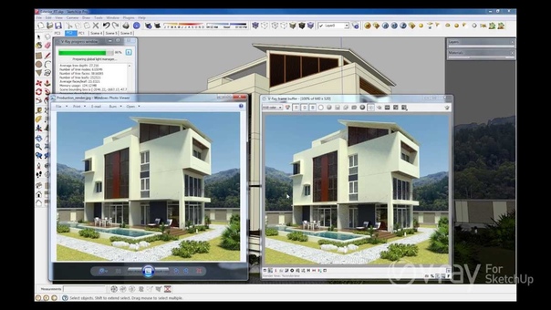 Работа в SketchUp