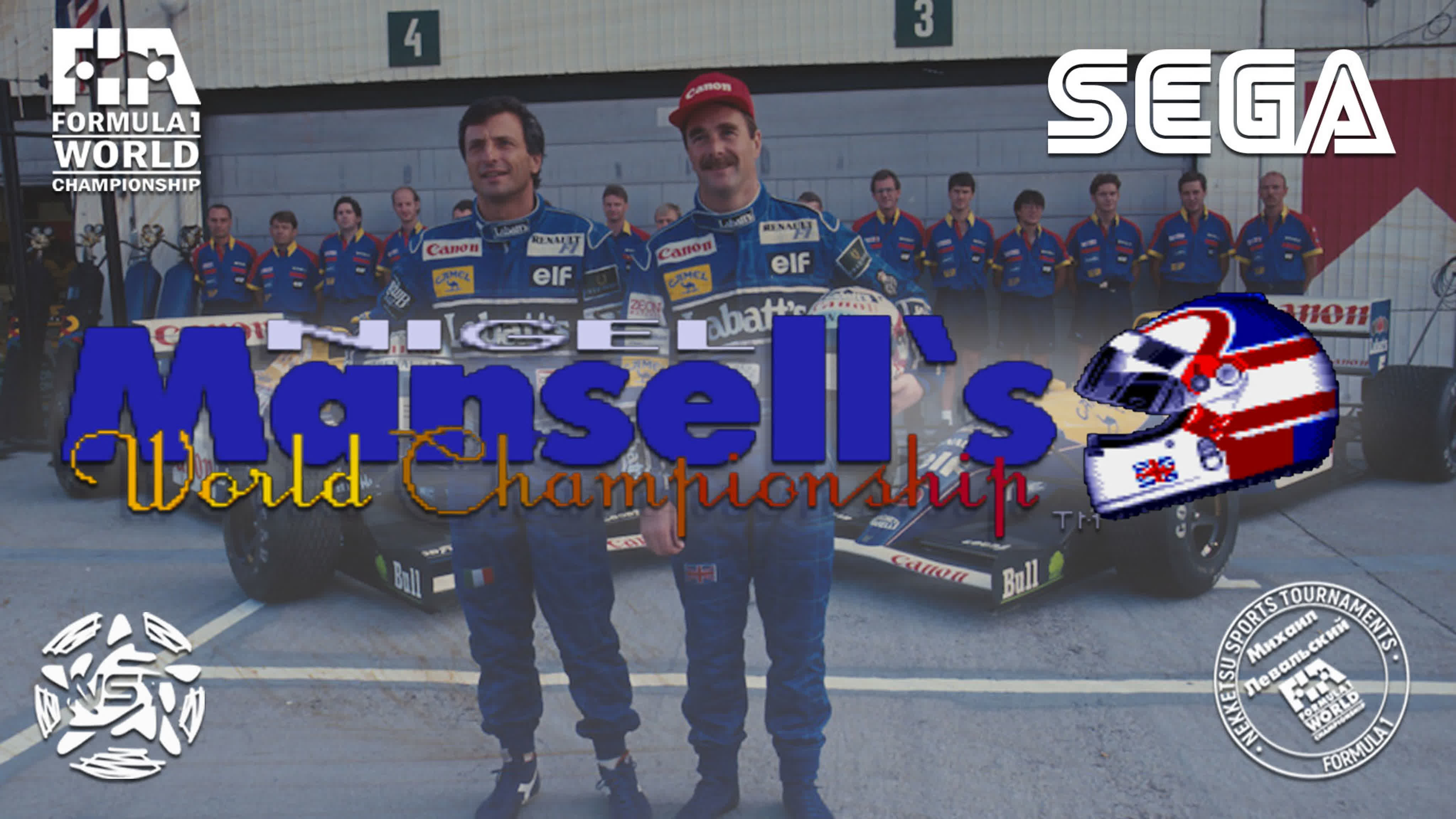 Nigel Mansell's World Championship Racing Sega