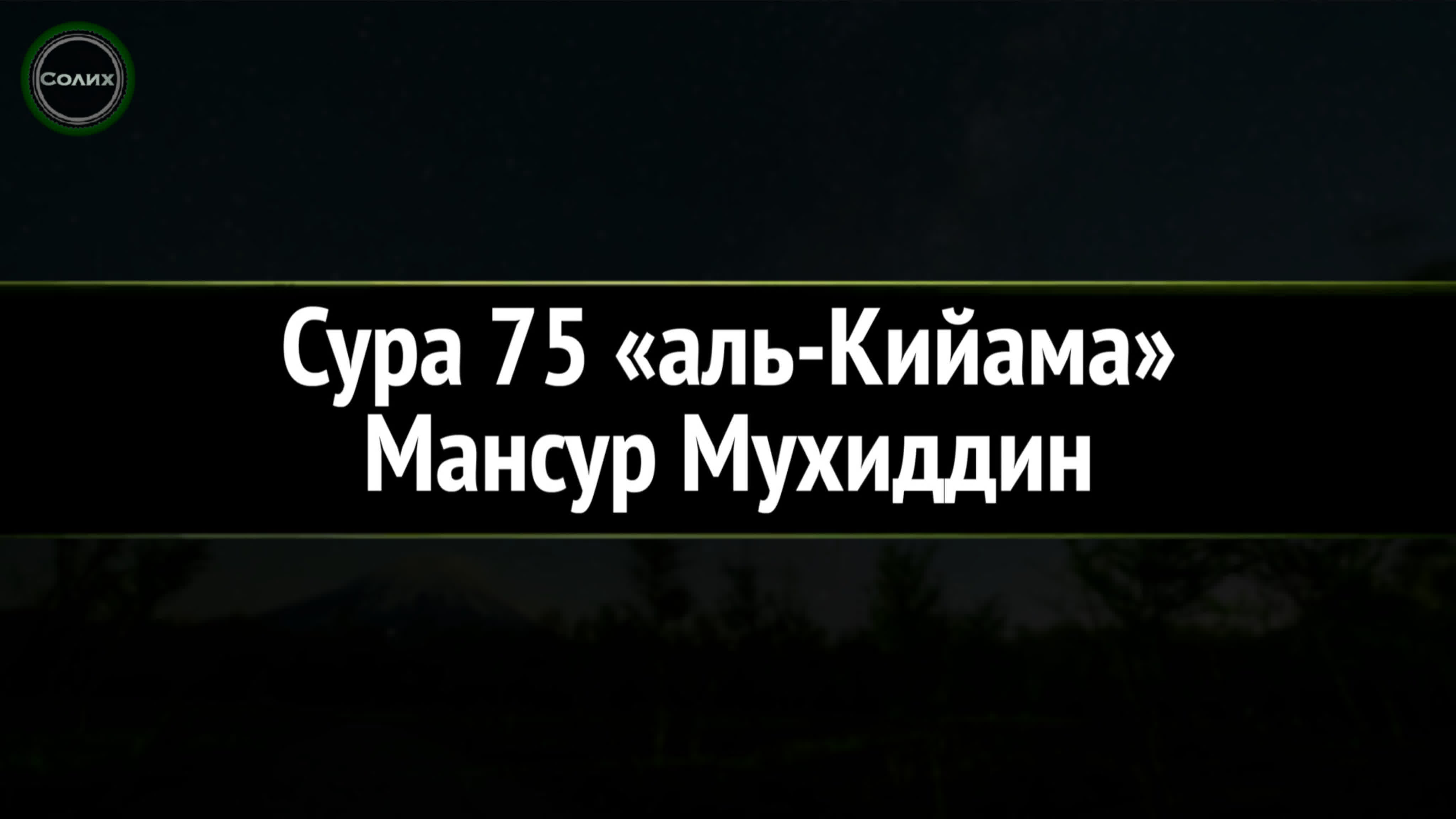 Мансур Мухиддин