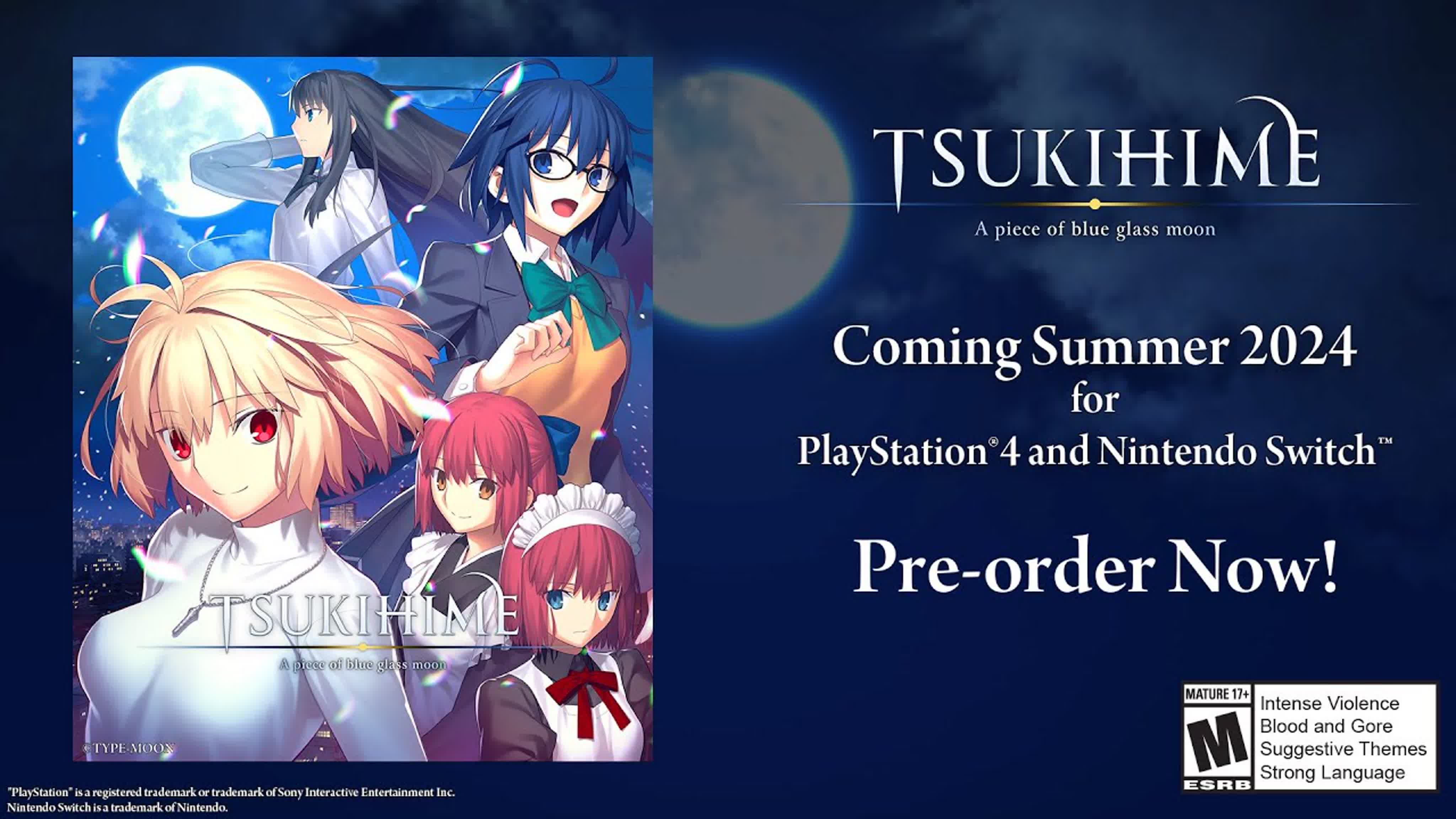 Tsukihime: A Piece of Blue Glass Moon (рекламные ролики)