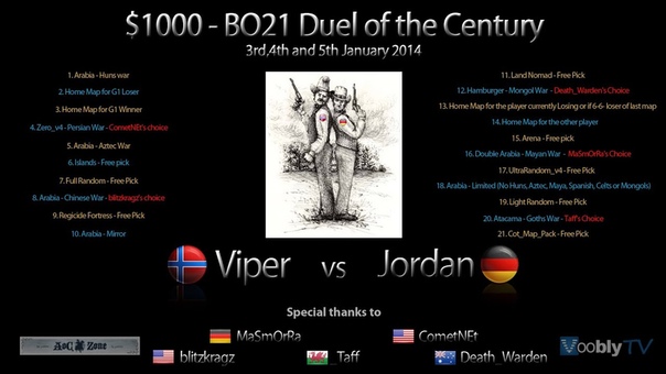 1000$: Jordan vs Viper - BO21