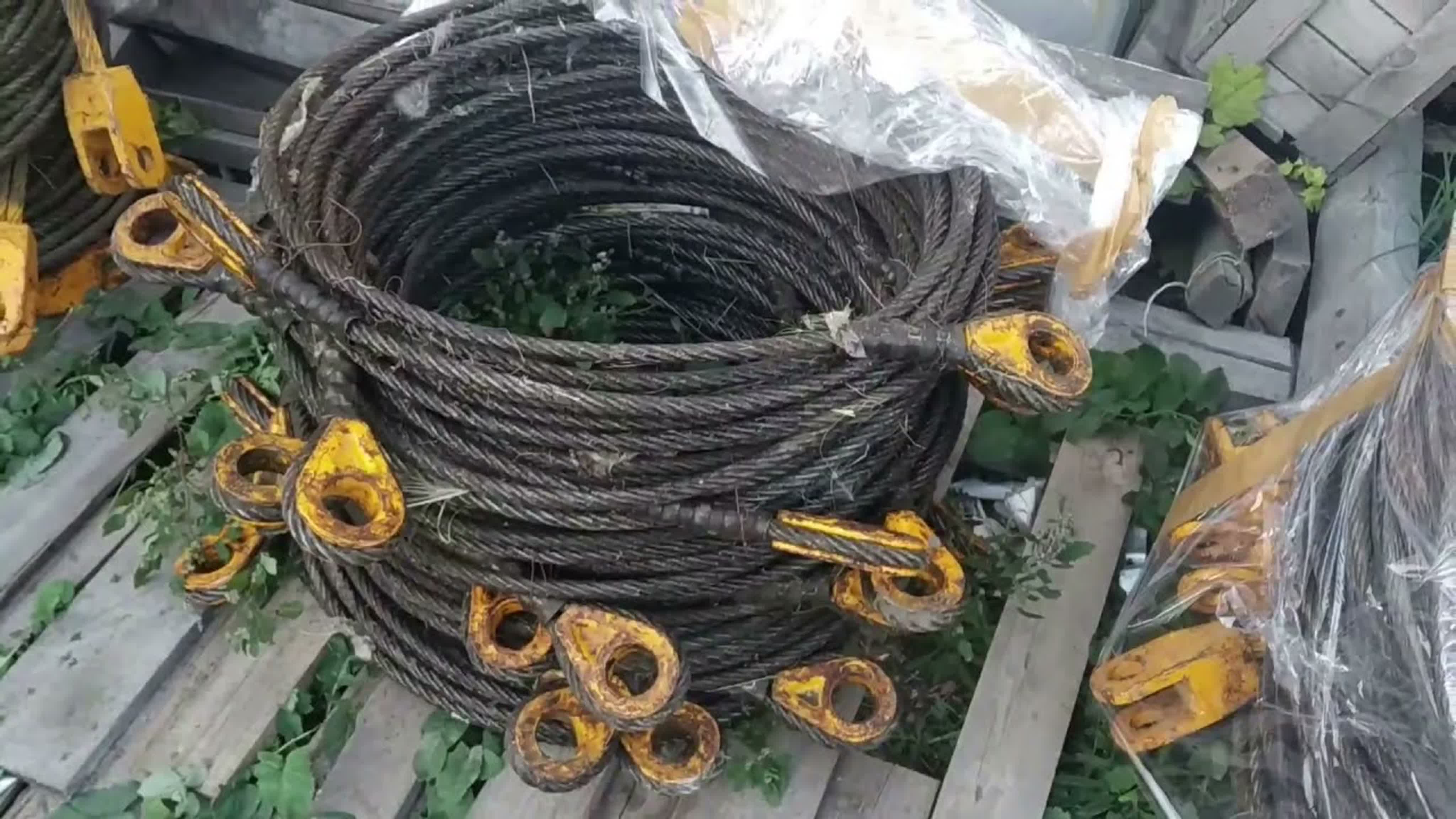 Канаты телескопирования, растяжки