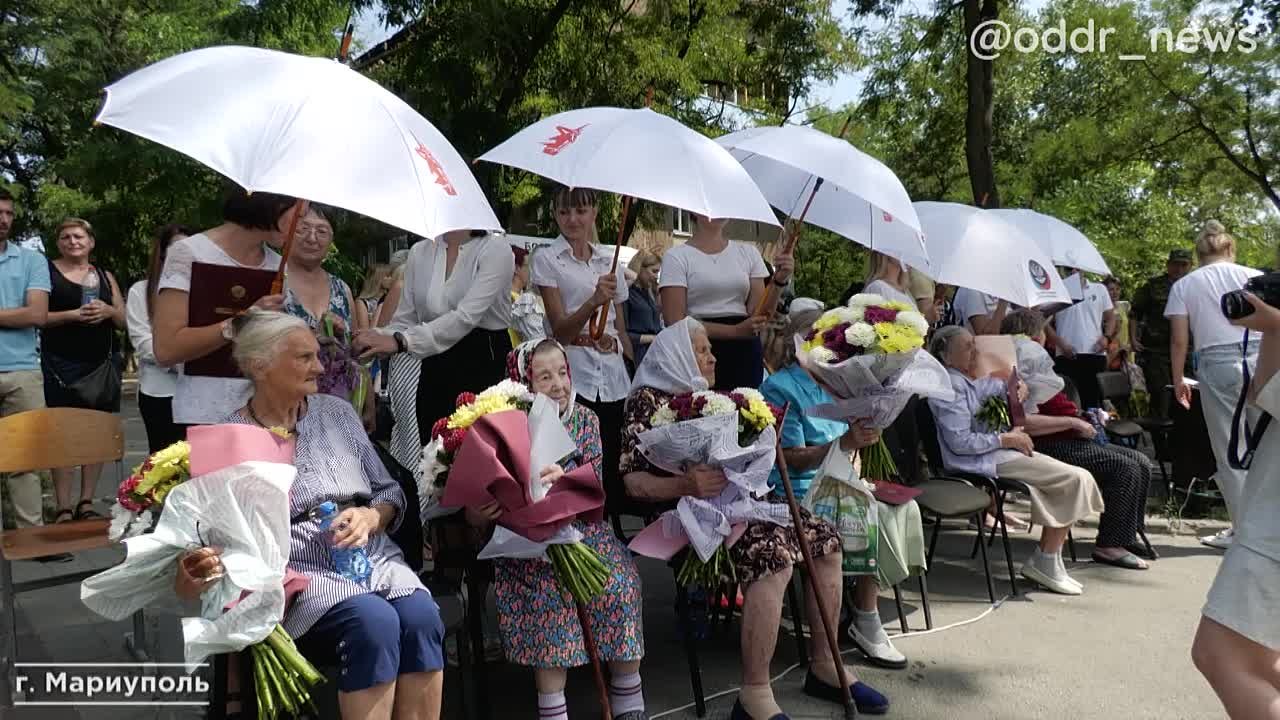 Акция «Парад для одного ветерана»