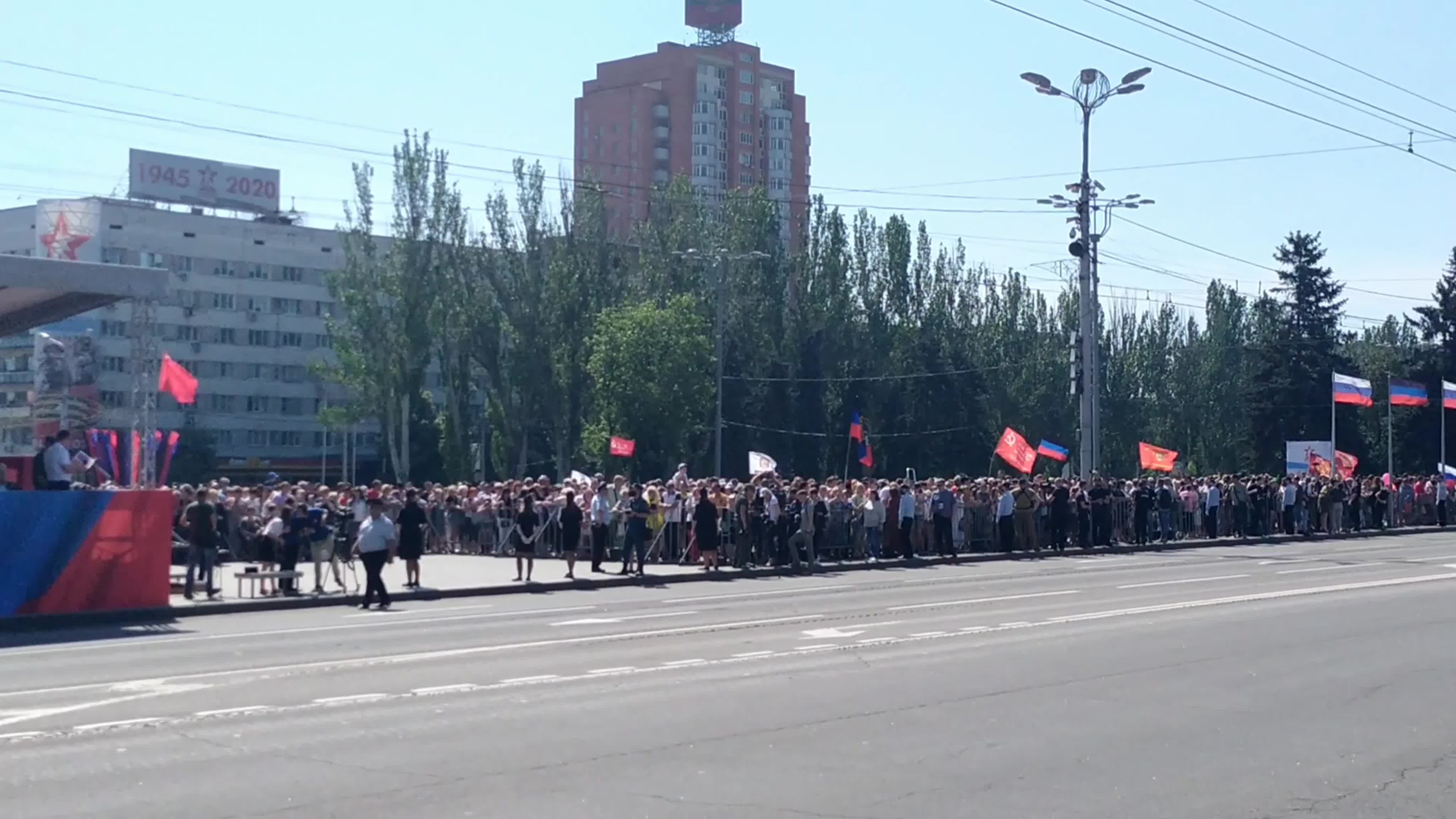 Празднование Великой Победы 2020