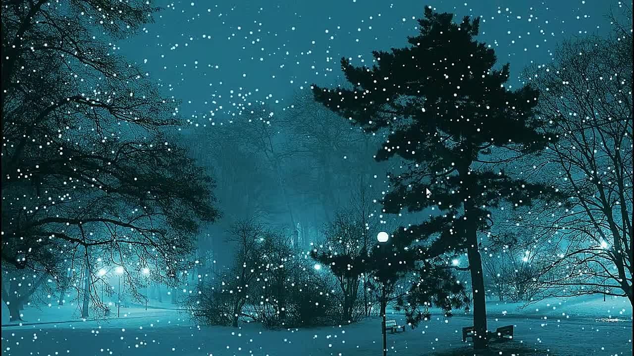 snow falling effect