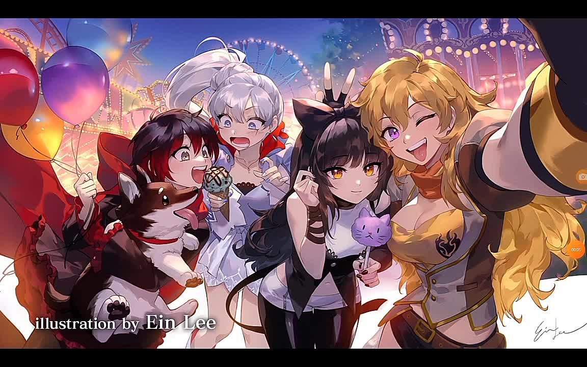 318_Красный, белый, чёрный, жёлтый: Ледяная империя / RWBY: Hyousetsu Teikoku