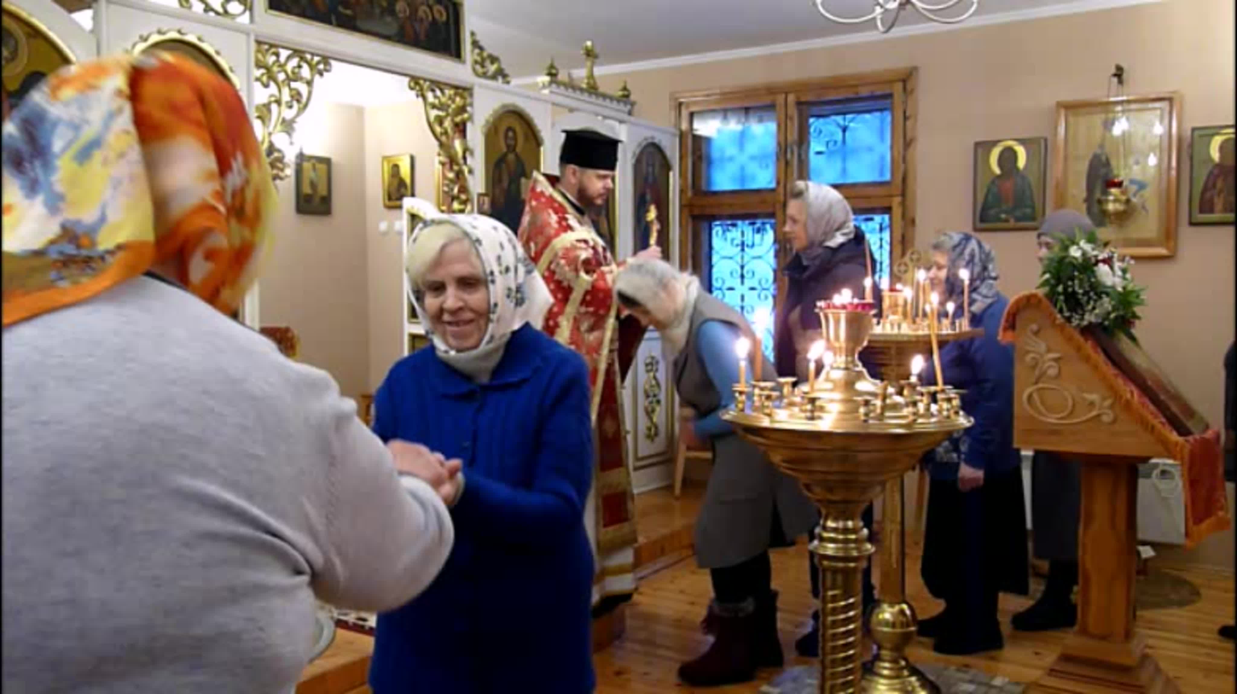 Престольный праздник в Екатерининской церкви .07.12.2019 года