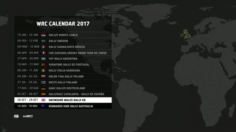 WRC 2017. Этап 12- Великобритания.
