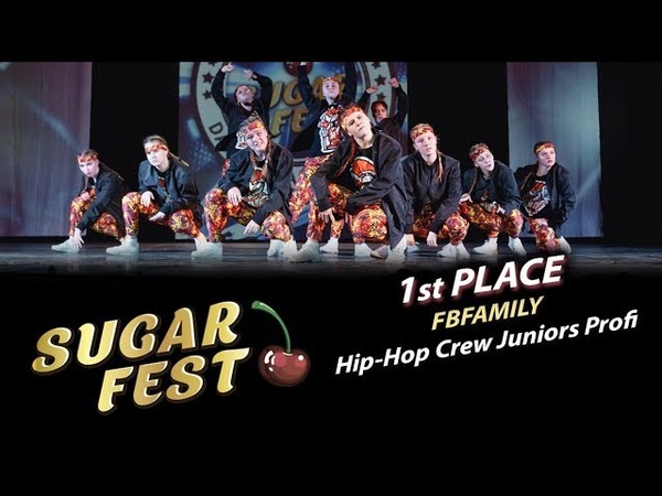 HIP-HOP CREW JUNIORS PROFI 🍒 SUGAR FEST Dance Championship 🍒 10 марта 2019 🍒 Москва