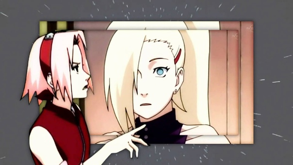 Sakura and Ino.