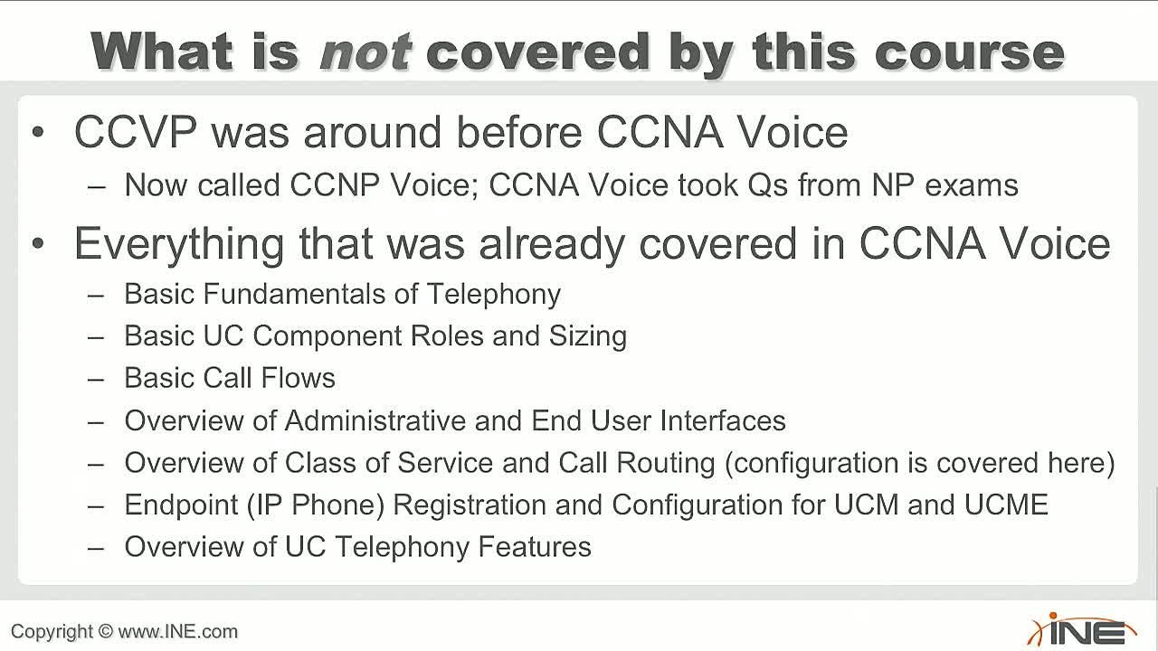 CCNP Voice