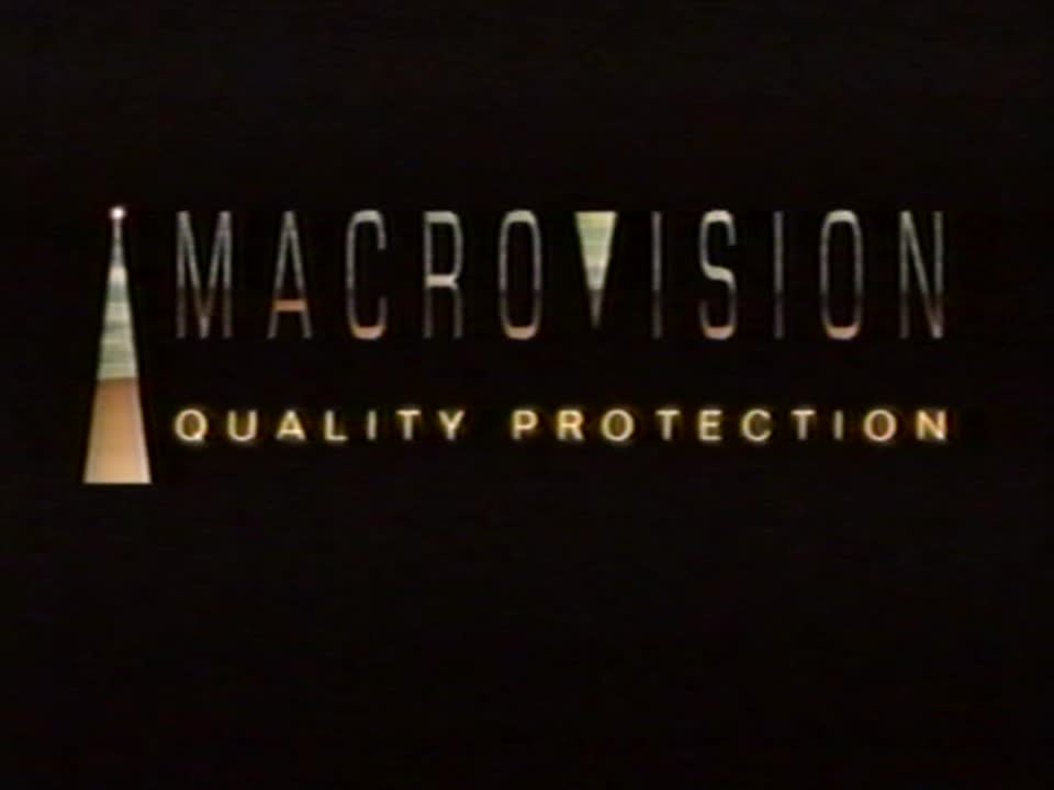 All my Universal VHS Closings with Macrovision logo
