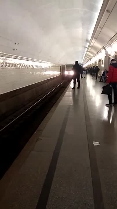 Прибытие поезда